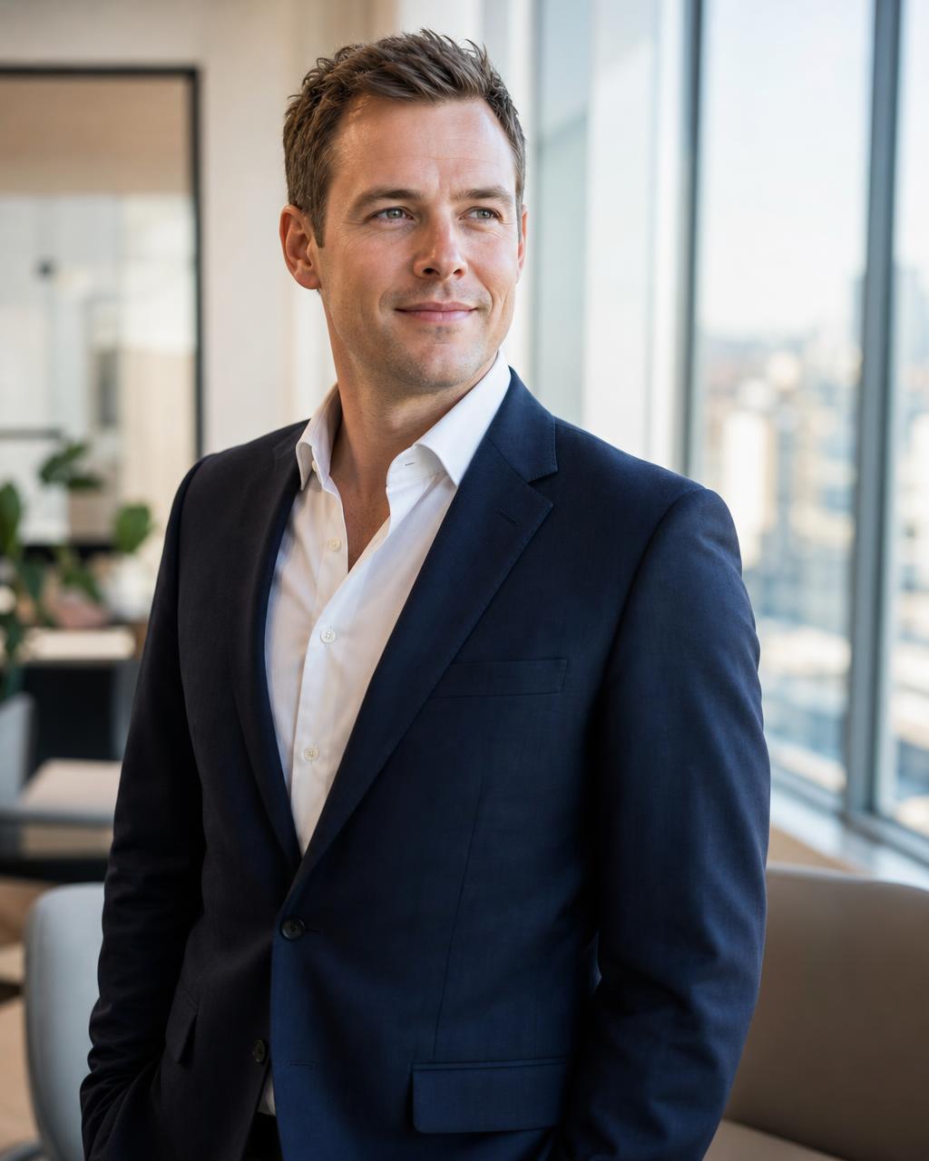 Portrait of Kristian Juul, founder and senior consultant at Foras Group